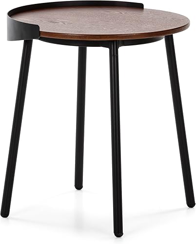 Mesa Auxiliar 50 x 51 x 66 Madera MarrónMetal