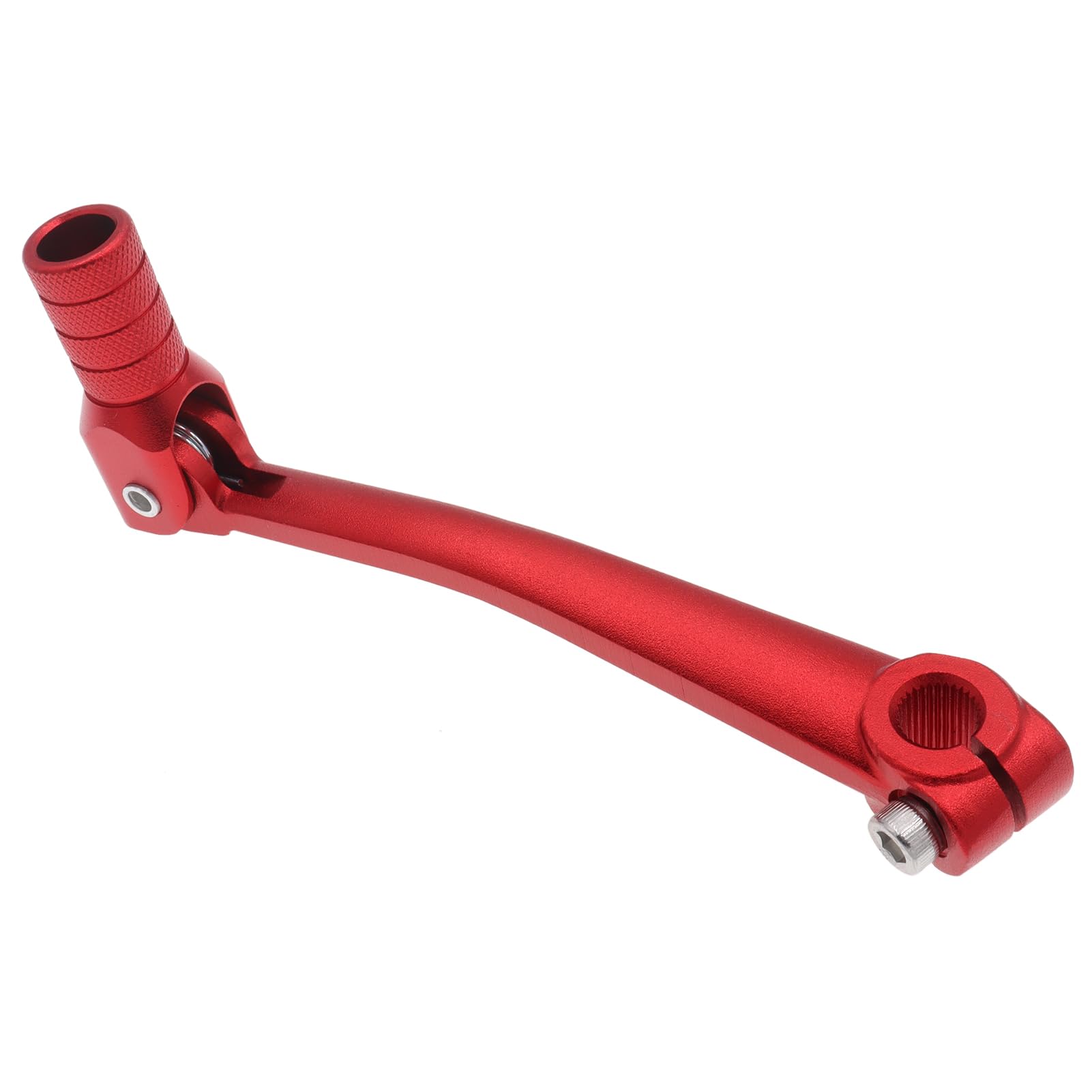Zxhozdm Red Aluminum Gear Lever For 50Cc 110Cc 125Cc 250Cc Dirt Bike Pit For Kayo Atomik Pro Bse Crf Klx(Red)