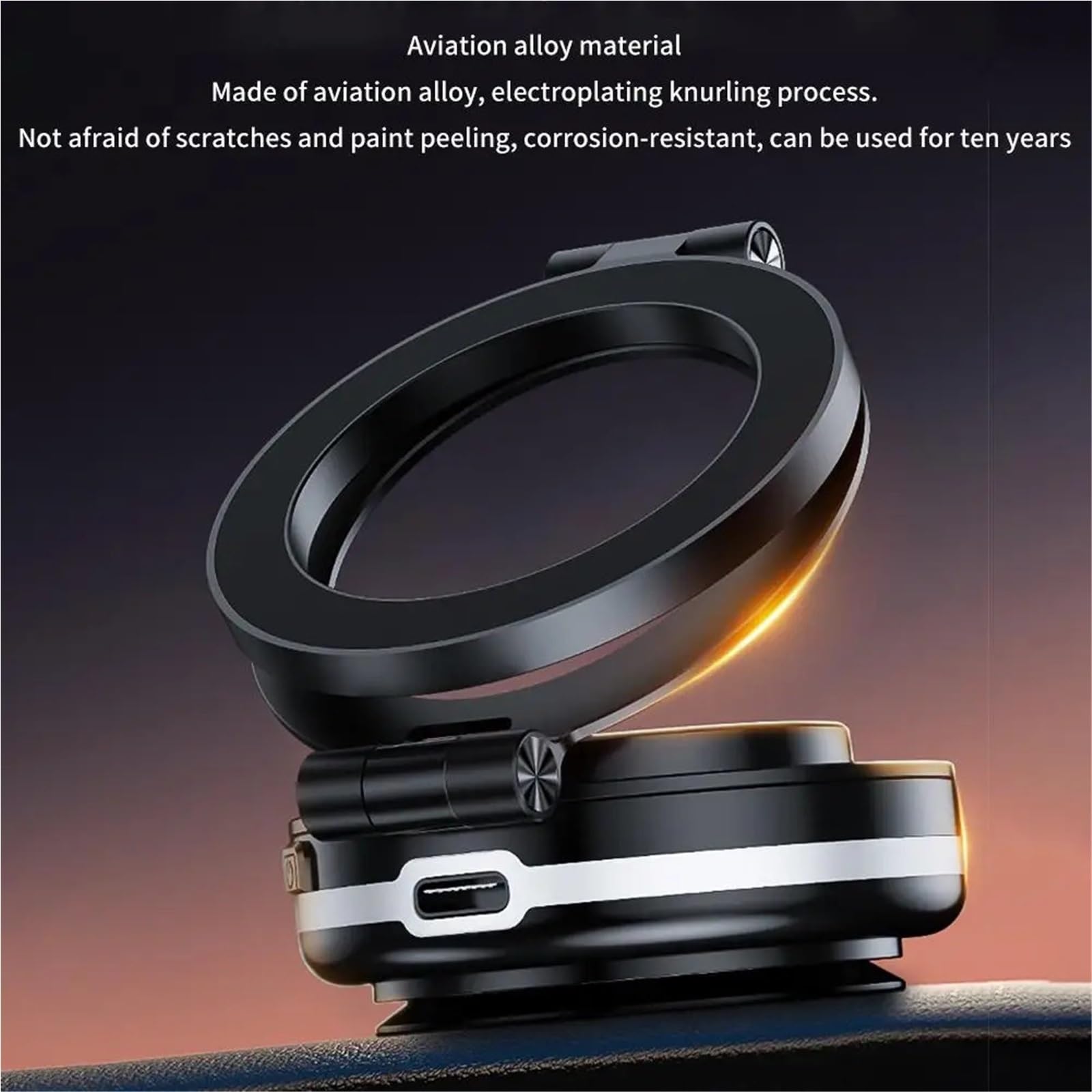 Accesorios Coche Porta Smartphone Supporto per Auto da Tavolo Portatile con Ventosa elettrica per Telefono Cellulare per Supporto Magnetico per Telefono a Vuoto