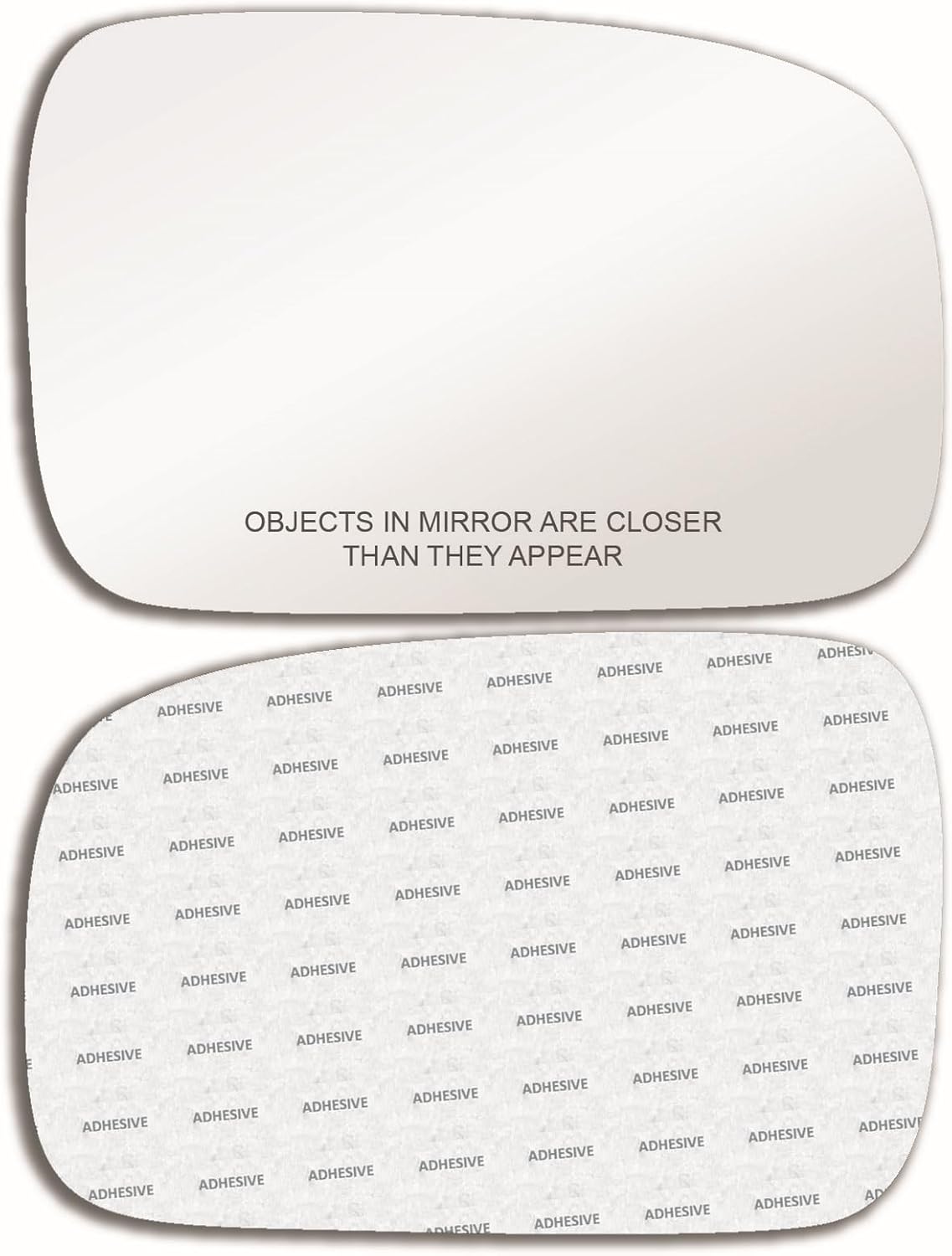 New Replacement Mirror Glass with FULL SIZE ADHESIVE for 2003-2009 KIA SORENTO Passenger Side View Right RH