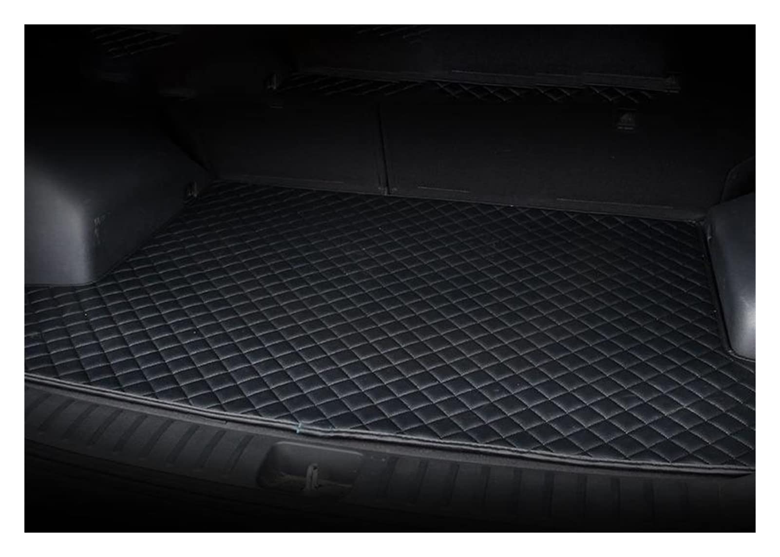 Car Boot Liner Mats For Kia For Niro 2017（Ultimate Edition）Car Trunk Mat Interior Accessories Car Trunk Mats (Beige : Black)