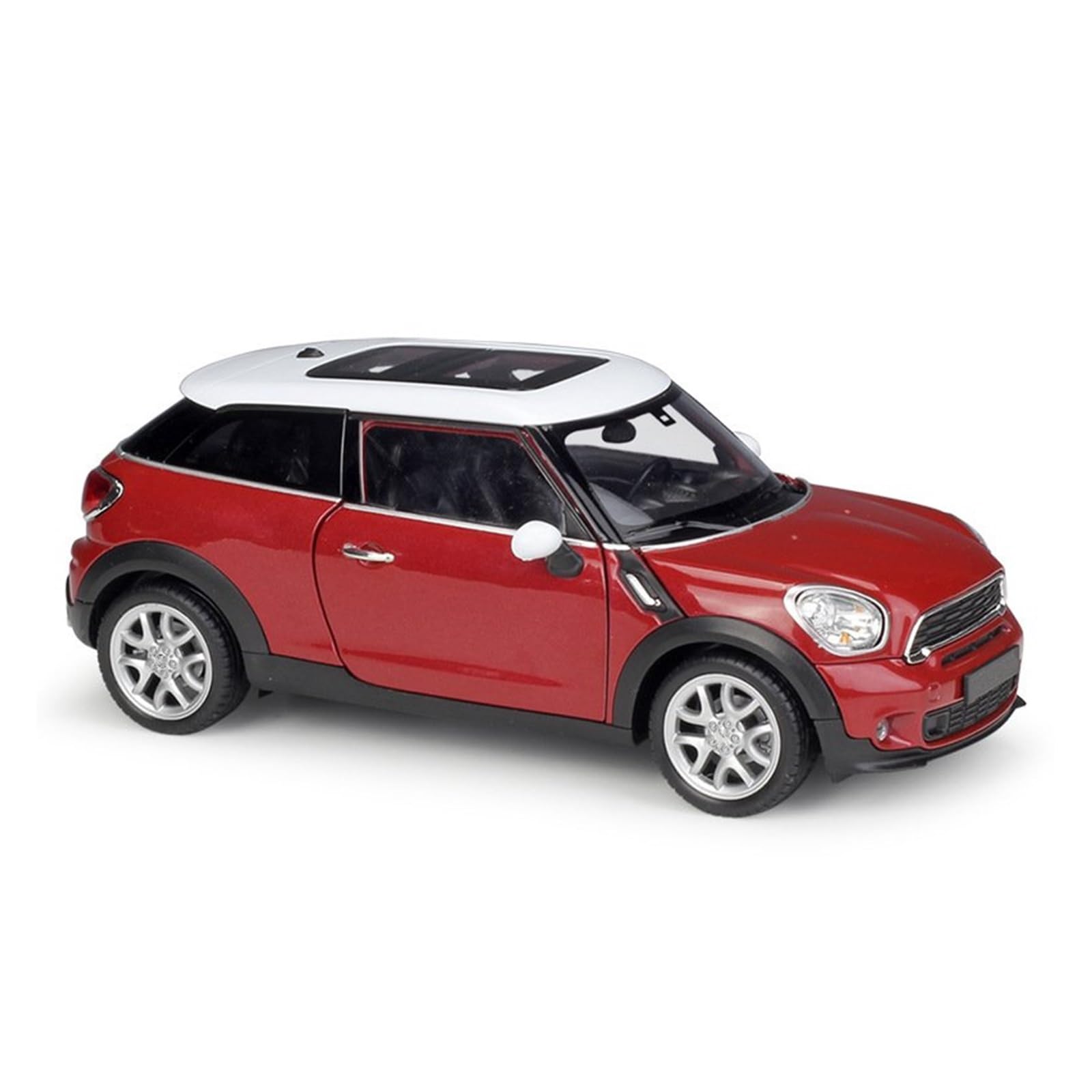 BANKOTO Diecast Car 1:24 For Cooper S For Paceman Alloy Model Diecasts Metal Vehicles Collectible Model(Red)