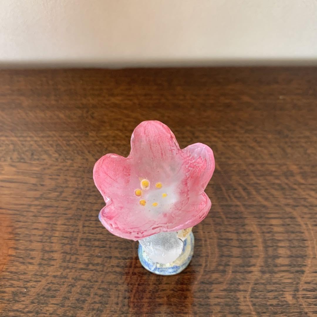 安達知江　girl お花 星 ガラス オブジェ 安達知江さんの個展終わりました！！ | 西宮路地裏 空庵店主の