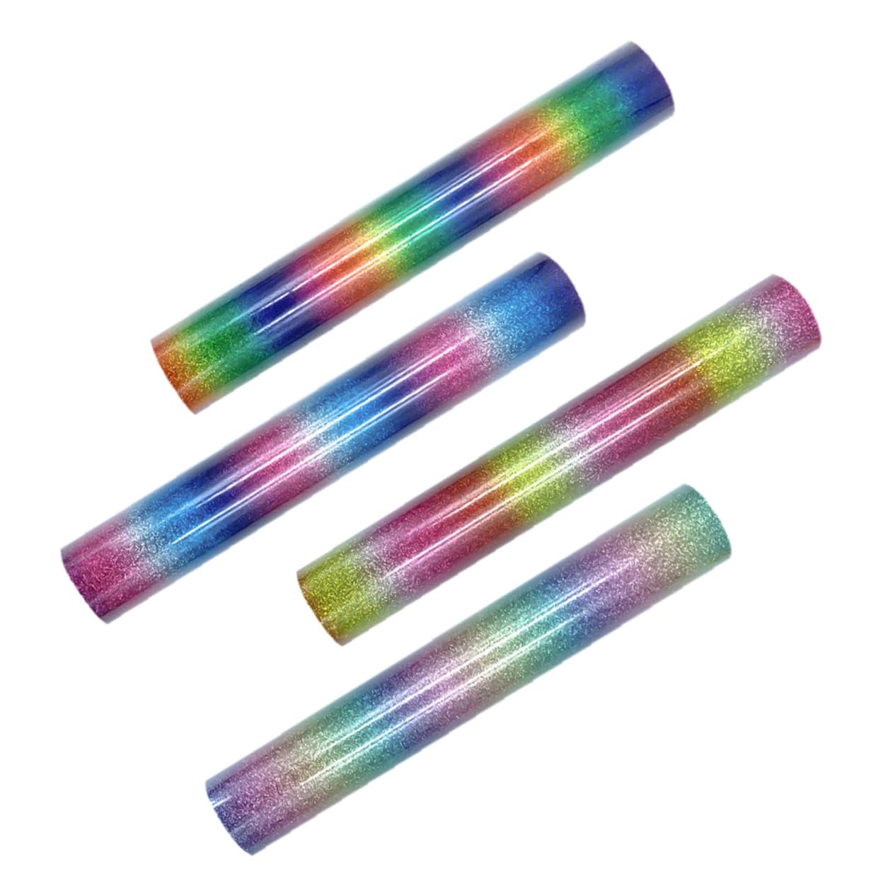 DOITOOL Garment Film 4pcs Engraving Film White Puff Vinyl Heat Transfer Heat Transfer Vinyl Glitter