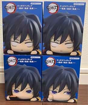 鬼滅の刃　冨岡義勇　フィギュア　4体セット　ひっかけフィギュアなど 全部揃ってます!!】鬼滅の刃 ひっかけフィギュア 義勇！義勇