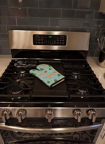 Vista 427 de Caroline's Treasures BB4904OVMT Christmas Siberian Husky Oven Mitt Heat Resistant Thick Oven Mitt for Hot Pans and Oven, Kitchen Mitt Protect Hands