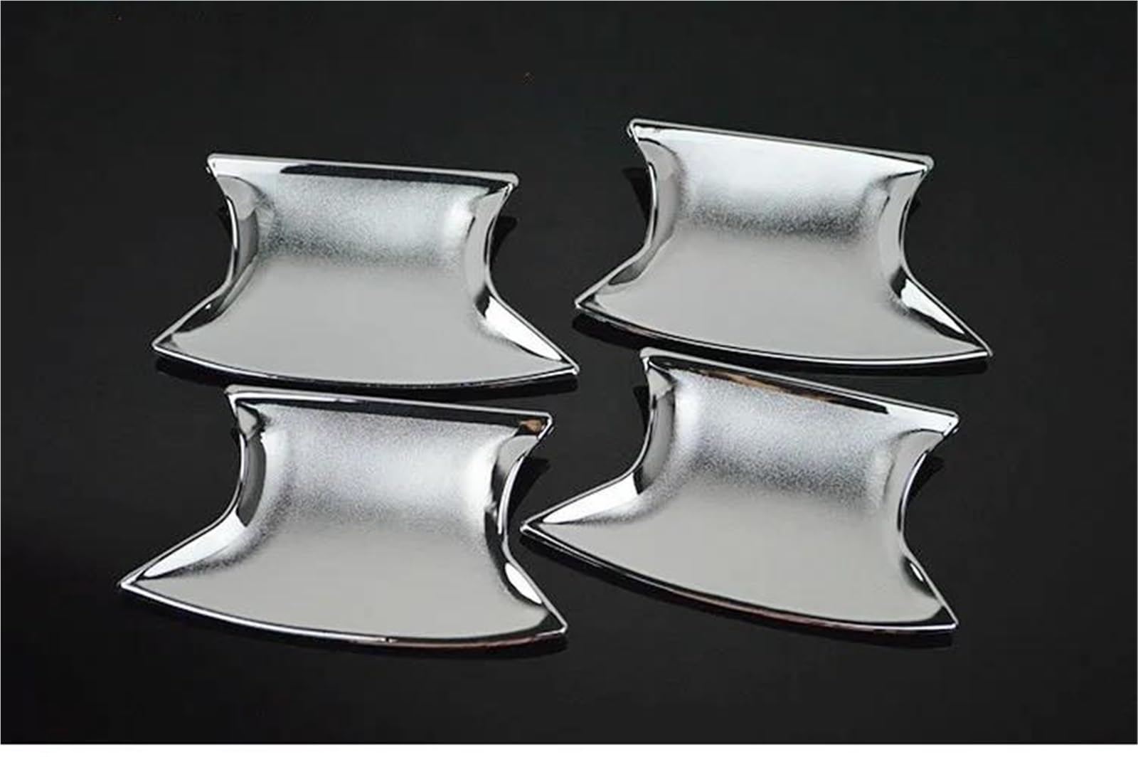 ZAPORA Chrome Car Door Handle Cup Bowl Covers for Accord 2008 2009 2010 2011 2012 2013