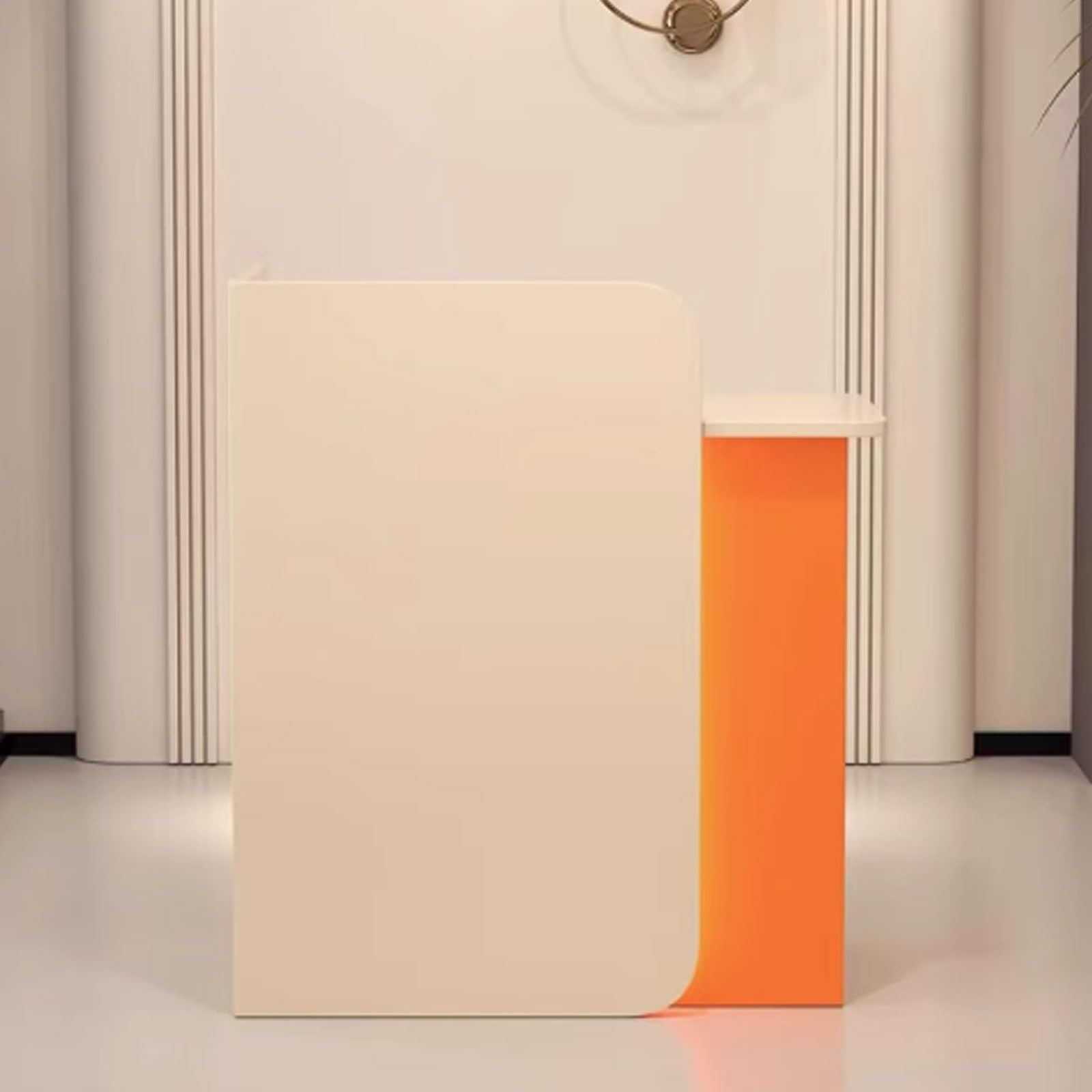 Generico Bancone per Reception, bancone per Vendita al Dettaglio, Cassa, cassiere, Ufficio, armadietto, Tavolo con cassetti, scrivania per Reception per Salone di Bellezza con Spazio di archiviazione