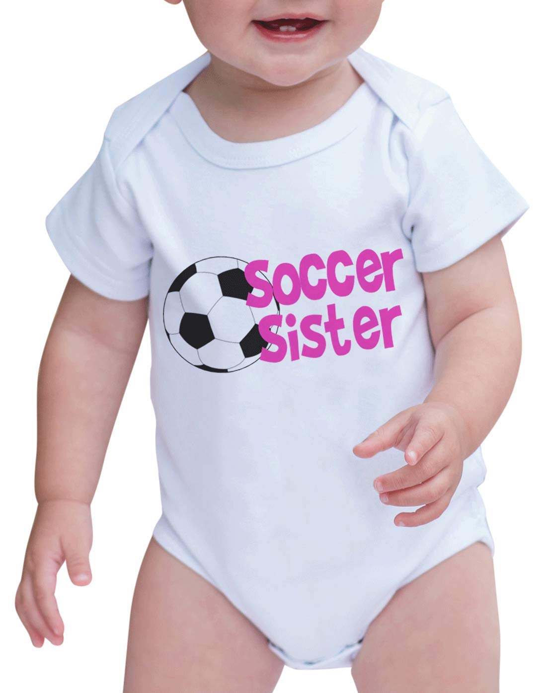 Custom Party ShopBaby Girl's Soccer Sister Onepiece