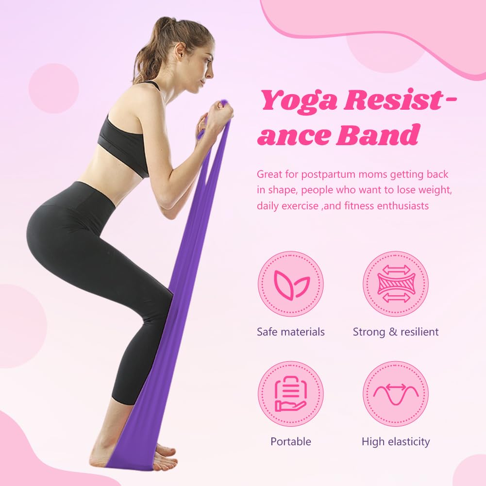 Thigh Master, Beckenbodenmuskeltrainer mit Widerstandsband, Hüft- & Beckentrainer Kegel Exerciser, Inner Thigh Exercise Workout Equipment für Muskelstärkung & Toning