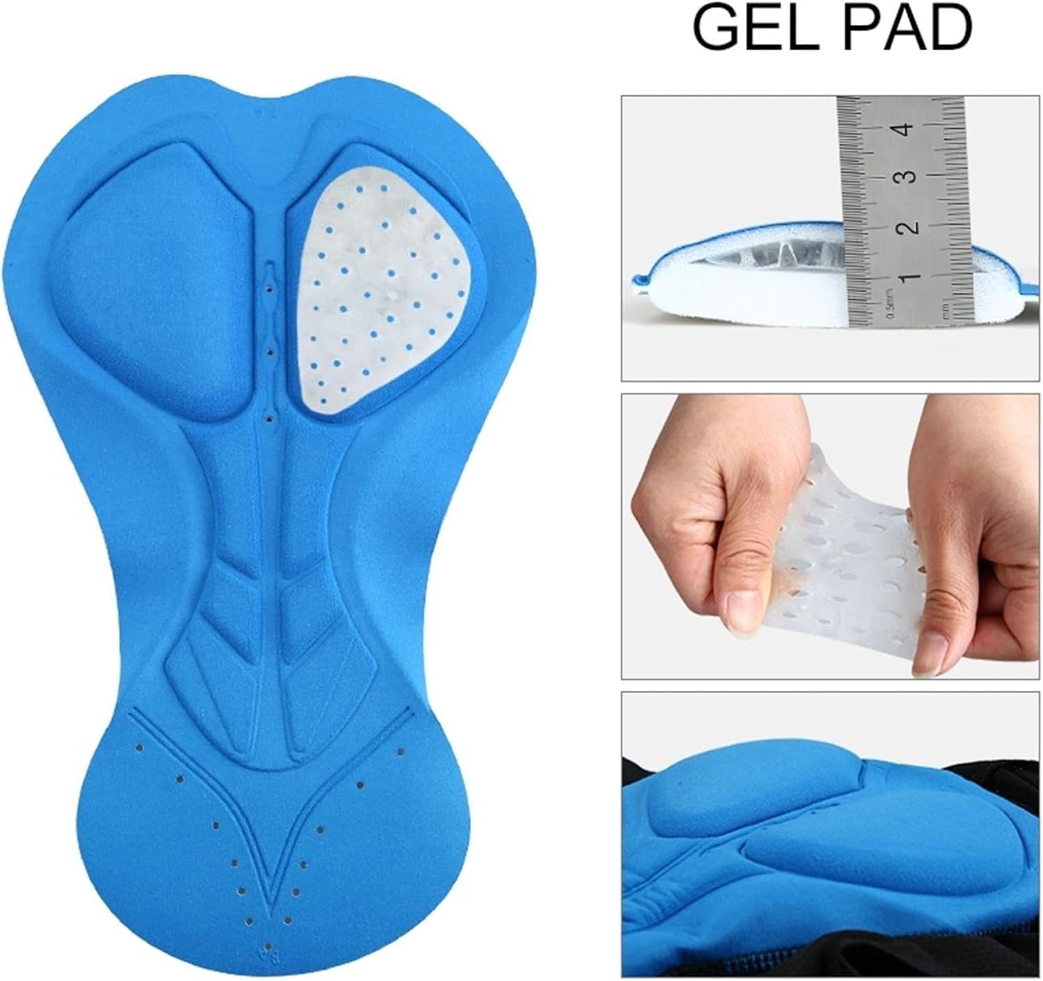 Cuissards de Cyclisme Shorts de Cyclisme, Femmes Hommes sous-Vêtements De Vélo Montagne Sport Respirant