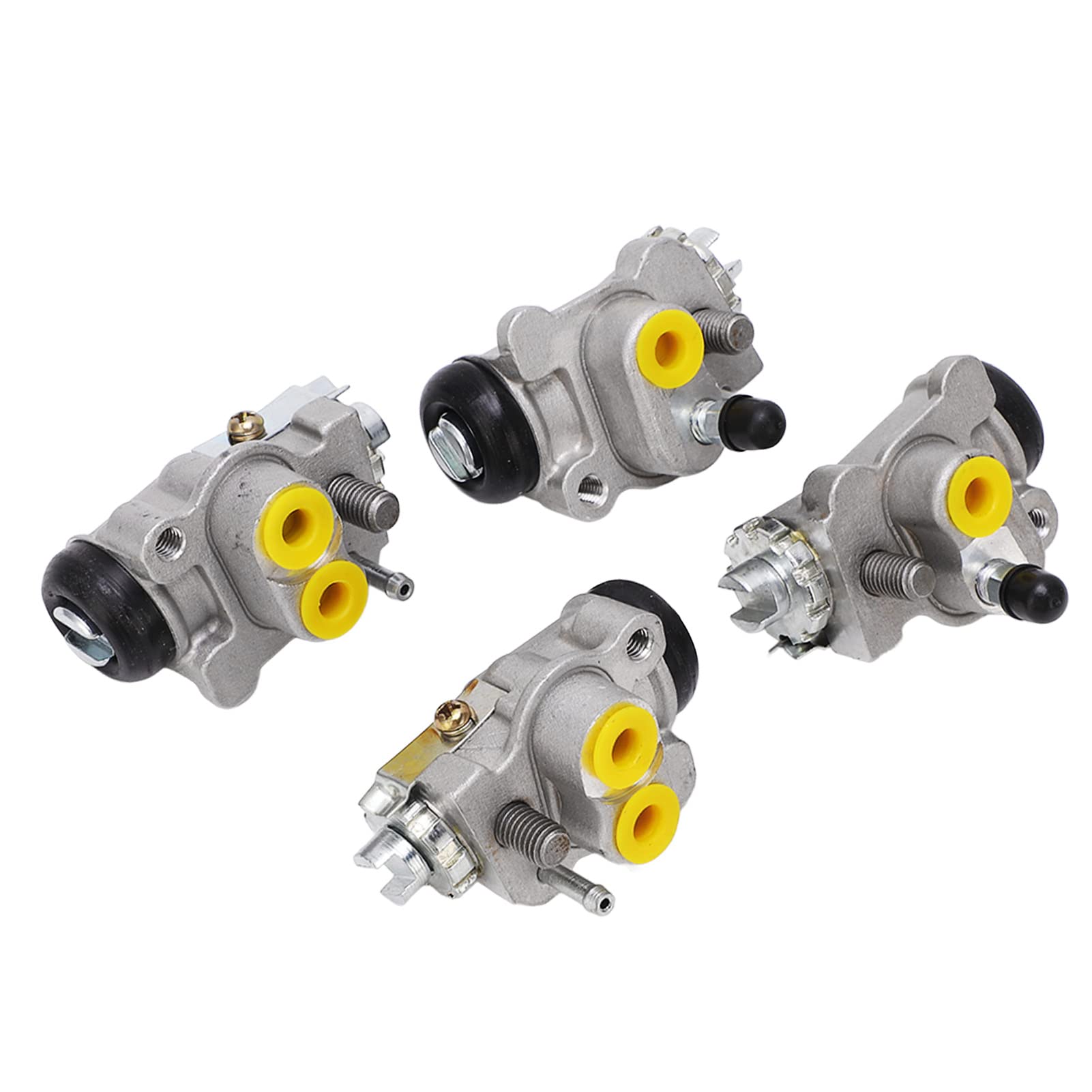 Matybobe Cilindros de la Rueda del Freno Delantero 45350 HN5 N01 Conjunto para Capataz 450 TRX400FW TRX450FE Convierte Eficientemente la Fuerza Hidráulica en Material de Acero
