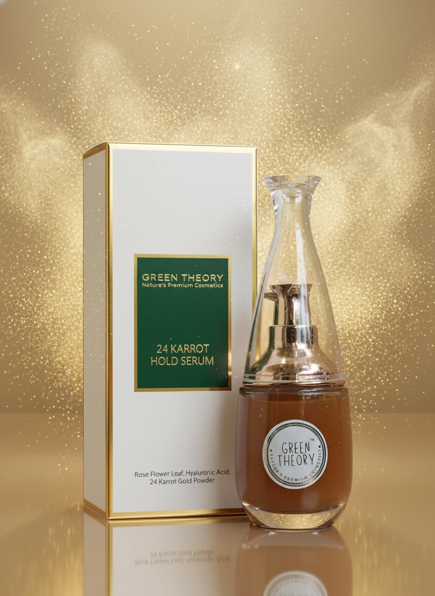 Green Theory Luxurious Nano Rose Gold 24ct Serum for Glowing Skin
