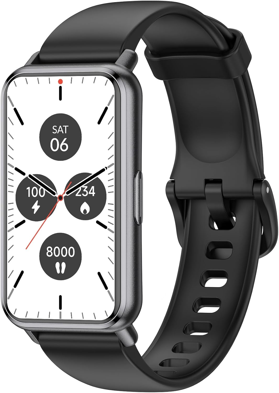 Fitness Tracker, 50M Waterproof Activity Tracker, Blood Oxygen, Heart Rate, Step Tracker, 1.58” Smart Watch AMOLED Screen, 14-Day Long Battery Life, Compatible with Android iOS for Women Men Fitness Tracker, 50M Waterproof Activity Tracker, Blood Oxygen, Heart Rate, Step Tracker, 1.58” Smart Watch AMOLED Screen, 14-Day Long Battery Life, Compatible with Android iOS for Women Men
