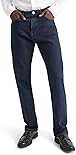 C&A Herren 5-Pocket Jeans Casual Regular Stretch|Baumwolle|Denim|Lycra® Jeans-dunkelblau W40 L32
