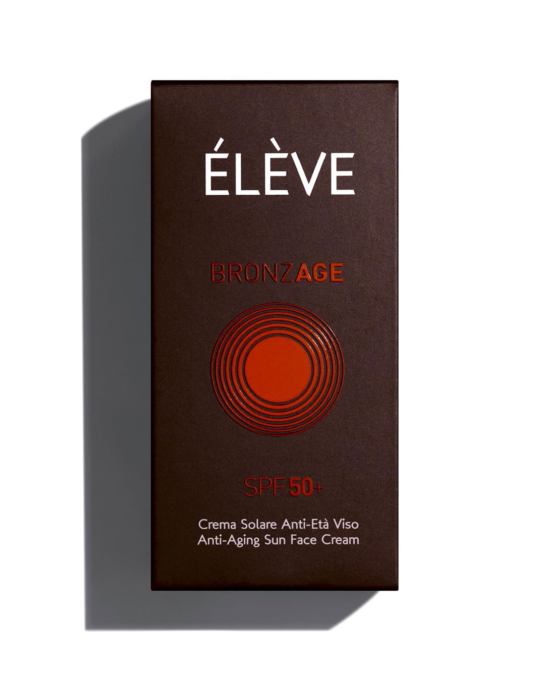 Élève Bronzage Crème solaire SPF50 + Anti-Age Visage 50ml