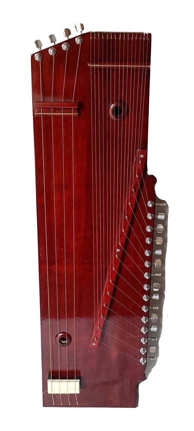 Harmonium Tanpura The Perfect Harmony for Your Musical Journey Portable Swarmandal cum Tanpuri Tune Wood-image-2