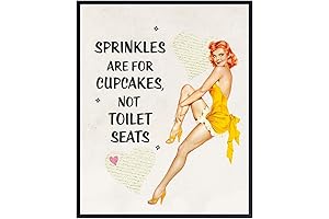 Nostalgic Pinup Posters: A Blast from the Past for Your Bathroom