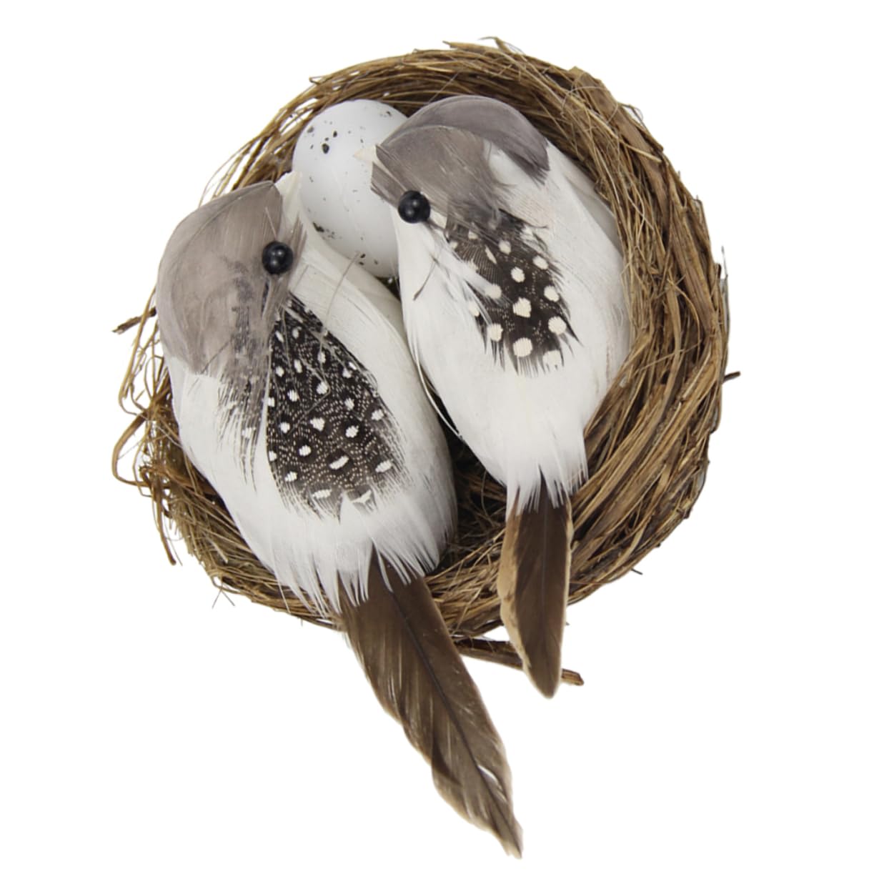 EXAOMBLE 1Pc Vivid Decorative Bird Nest Realistic Nest for Easter Garden Ornament Craftsmanship for Home and Office Decor for Festive Atmosphere