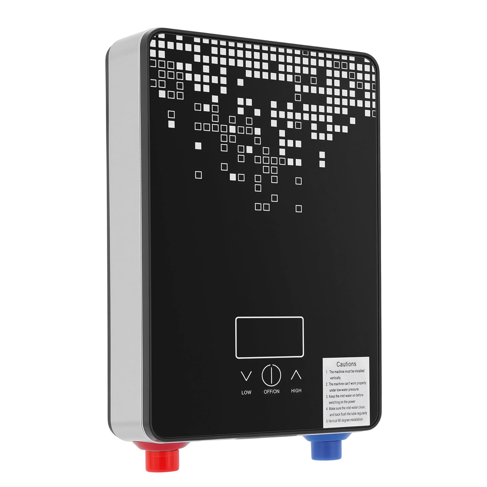 Calentador de agua de 6500 W, 220 V, 30-55 ℃, pantalla táctil LED