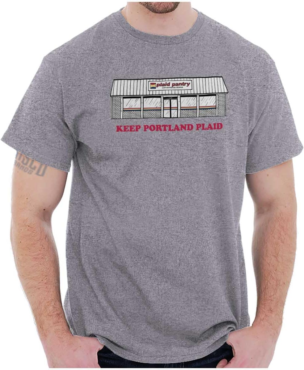 Plaid Pantry Keep Portland Plaid Graphic T Shirt Men or Women