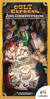 Comprar Ludonaute, Colt Express - Ampliación de Aniversario, Juego Familiar, Juego de Mesa, 2-7 Jugadores, a Partir de 10 años, 40 Minutos, alemán
