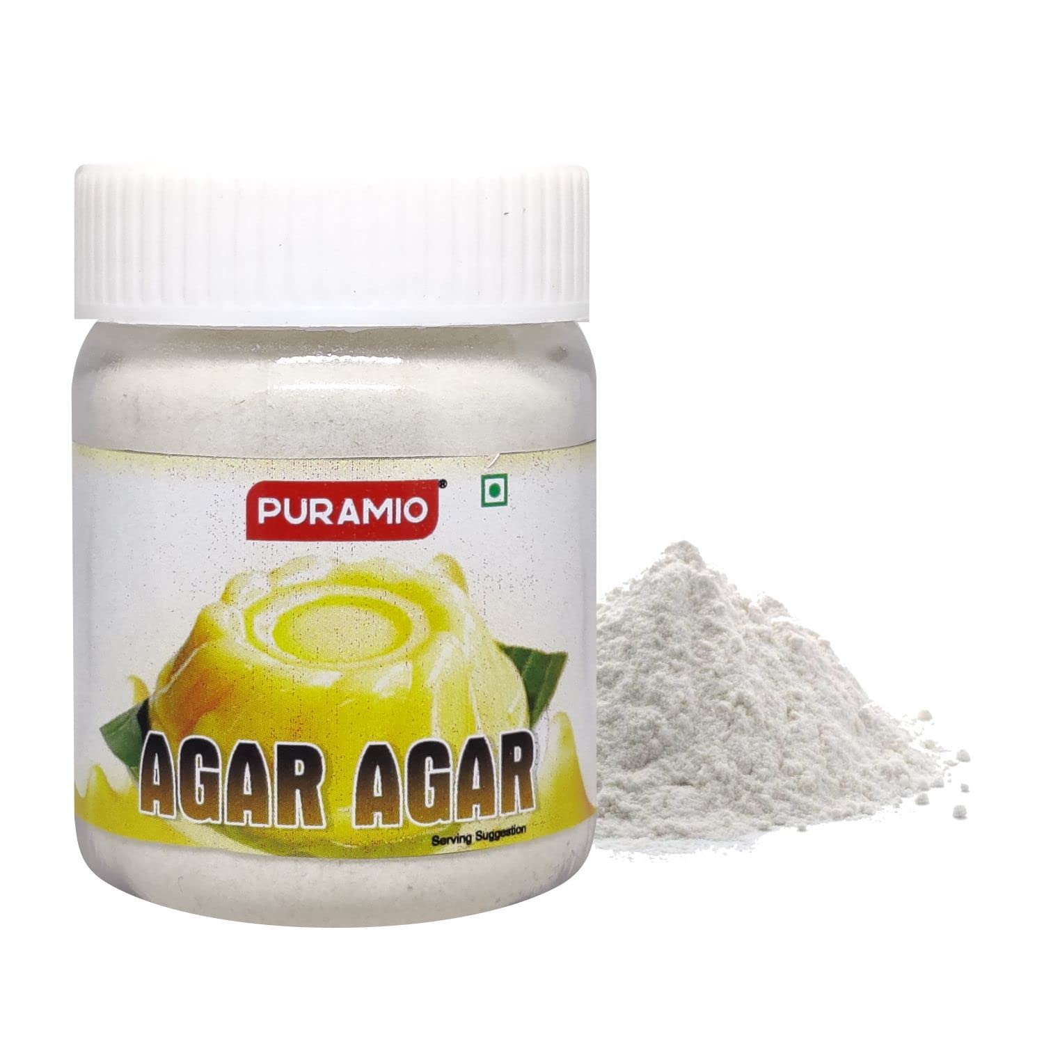 Puramio Agar Agar Powder (Perfect for Jelly & Desserts | 100% Pure Powder), (30g) - Image 4 thumbnail