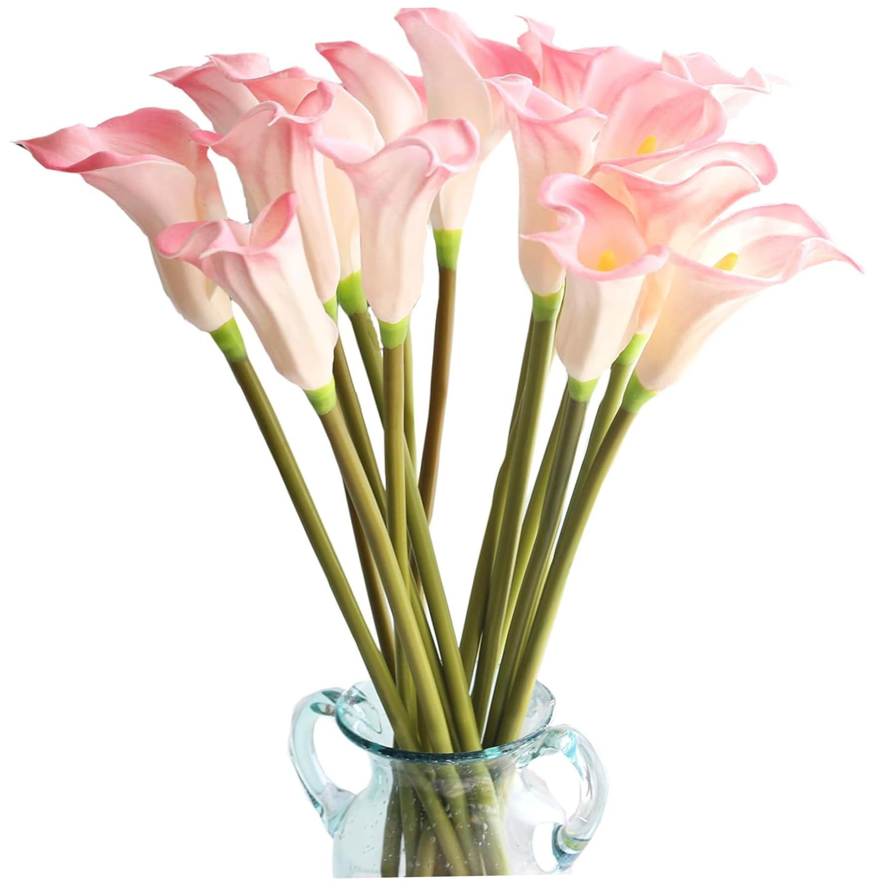 Lys Calla artificiels pour bouquet de mariage et décoration de table