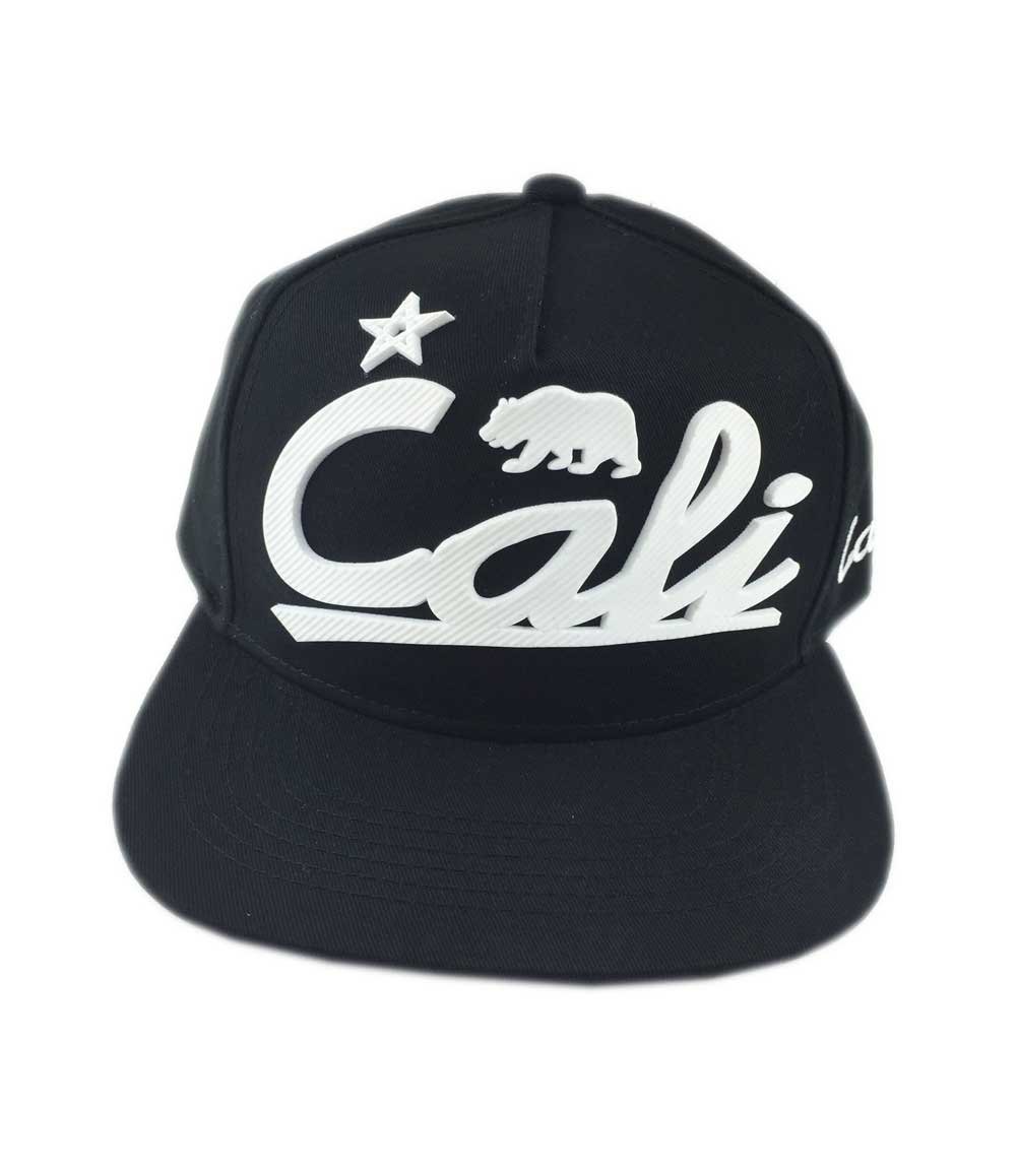 Aesthetinc California CA Republic Bear Silicon 3D Patch Cap Hat Visor Flat Bill Hip Hop Snapback Sport Gift