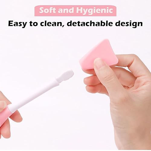 Miniatura 6 de Cepillo de silicona para máscara facial, cepillo aplicador de máscara de barro facial flexible para aplicar máscara facial, máscara de dormir,