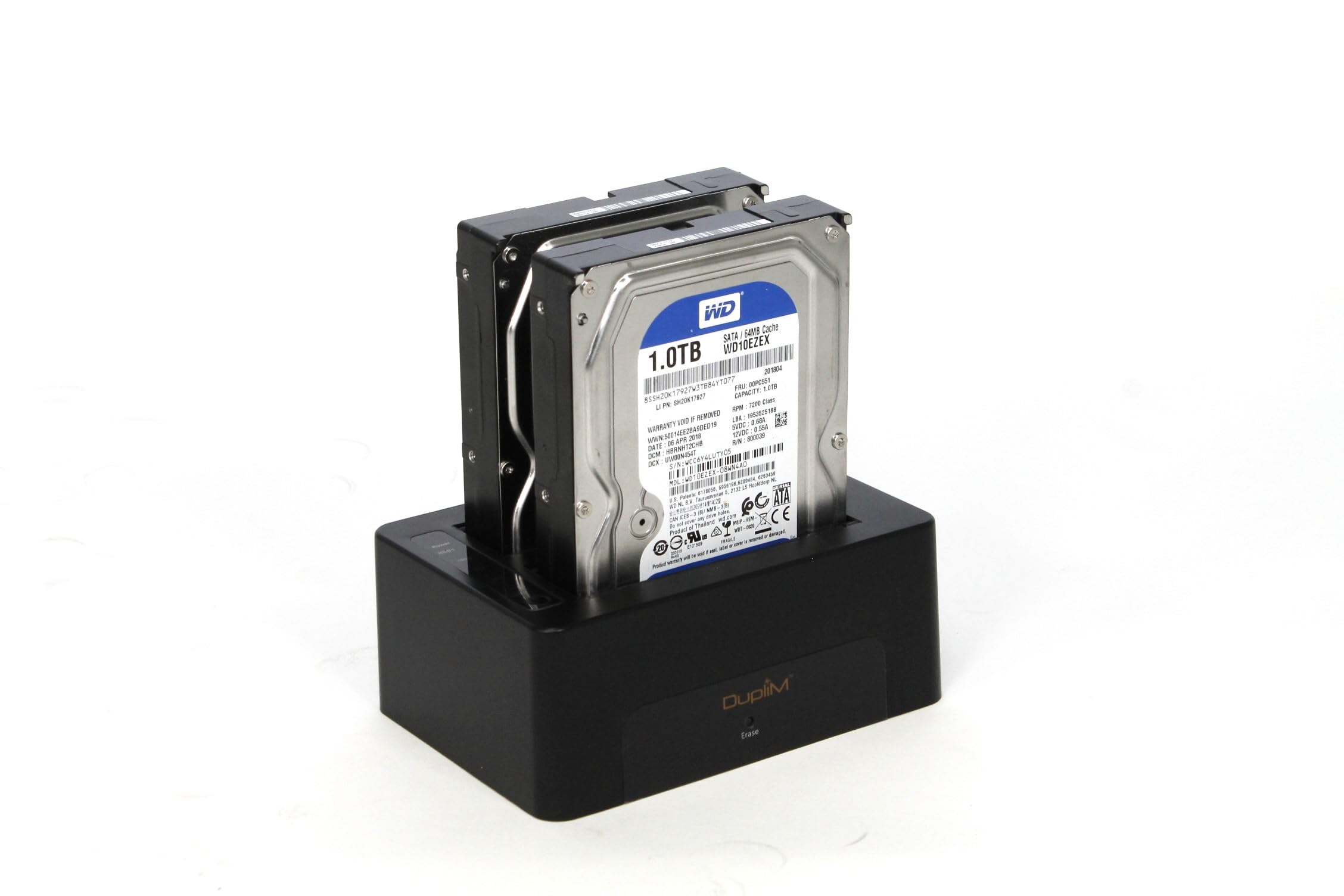 Clone Machine HDD Base PC Hard Drive Hard Drive Base HDD Docking Station Hard Drive Dock External HDD Dock Hard Drive Reader Hard Disk SSD Black Rubbe