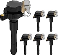 Vista 135 de SCITOO Paquete de bobinas de encendido para Porsche Panamera 4.8L 2010-2016 para Porsche Panamera 3.6L 2011-2016 para Porsche Cayenne 4.8L 2008-2018