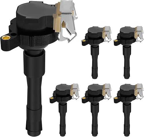 Miniatura 135 de SCITOO Paquete de bobinas de encendido para Porsche Panamera 4.8L 2010-2016 para Porsche Panamera 3.6L 2011-2016 para Porsche Cayenne 4.8L 2008-2018