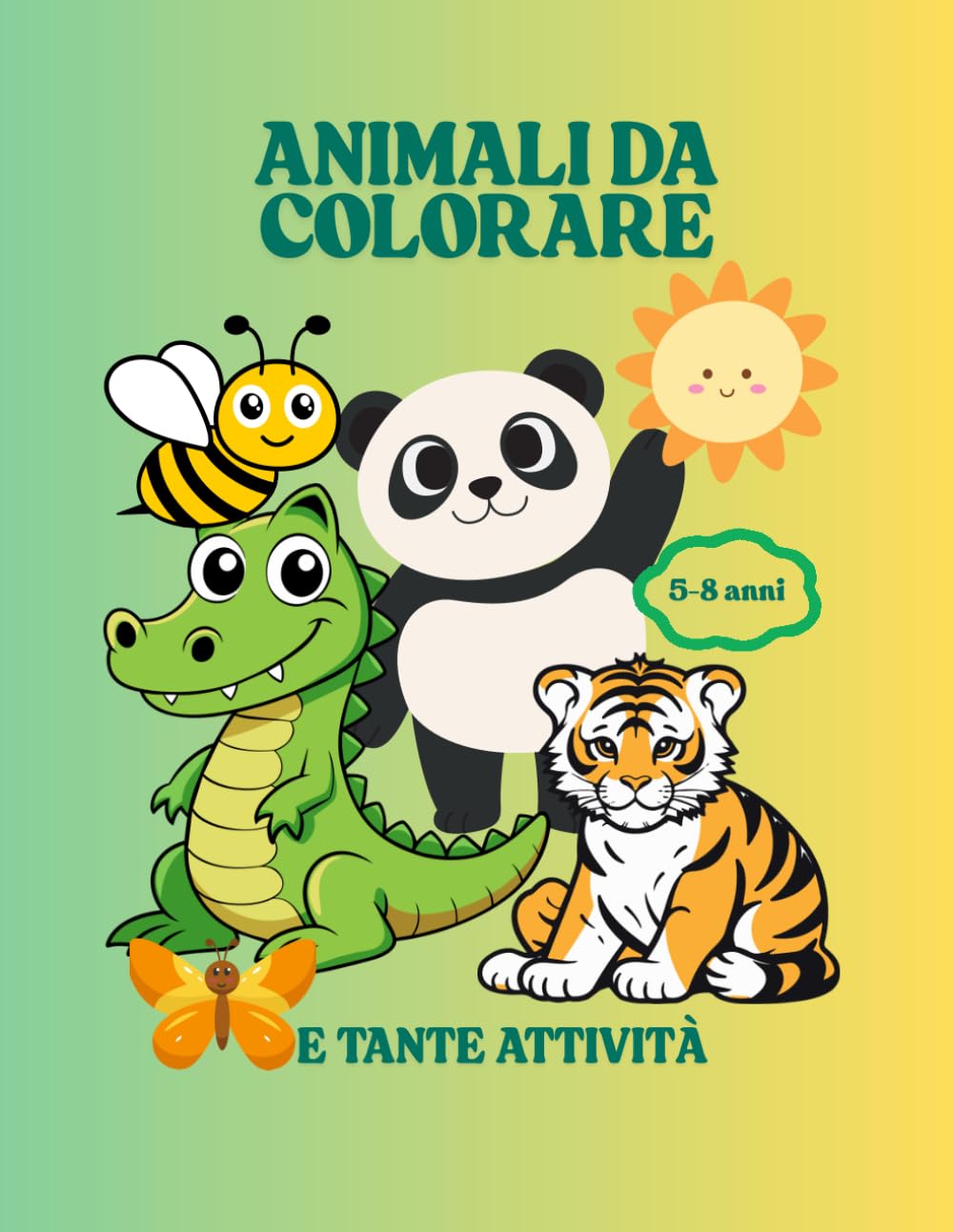 ANIMALI DA COLORARE: e tante attività
