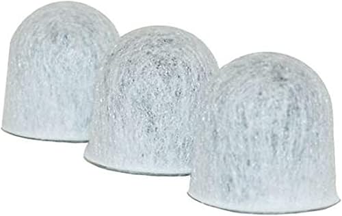 Nispira Filtros de agua de carbón activado de repuesto compatibles con cafetera Viking VCCM12F, 3 filtros