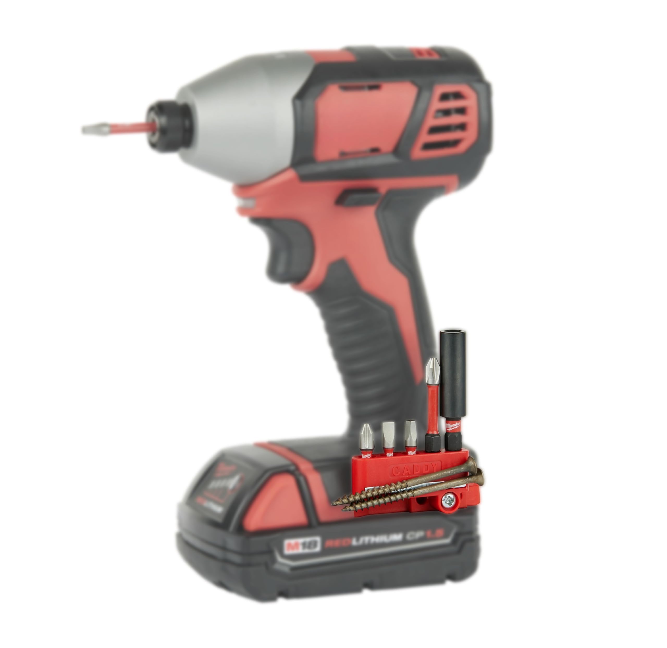 Improved* Caddy | 2-Pack | Magnetic Bit Holder Made for Milwaukee