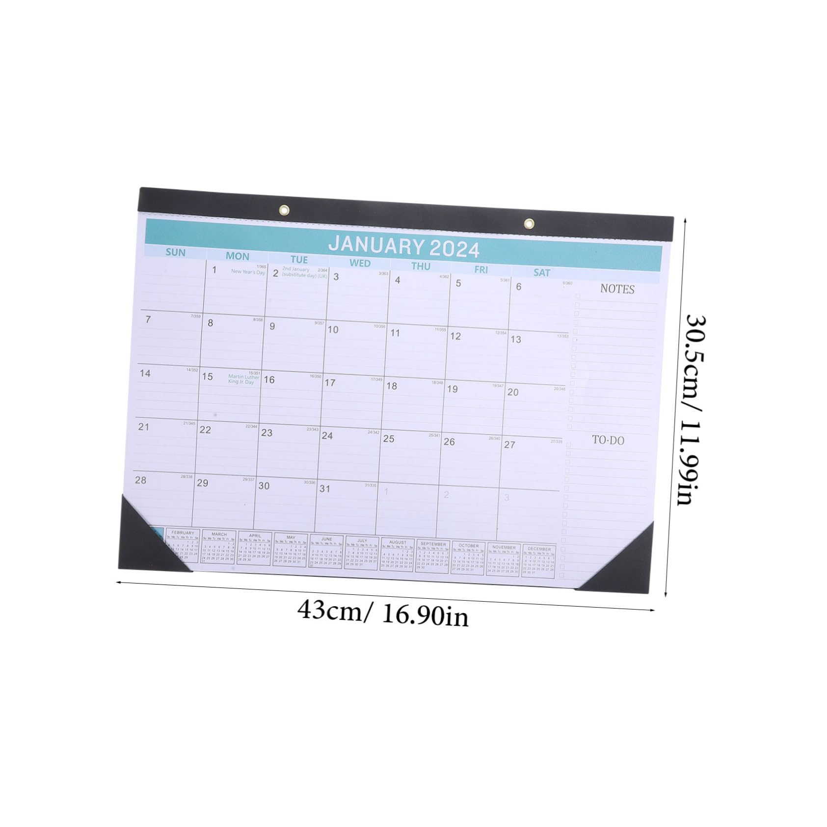 SEWACC 2 Piezas Calendario de pared 2023 calendarios de mesa s mesa ca mensual de la agenda de la tienda anual de 18 meses