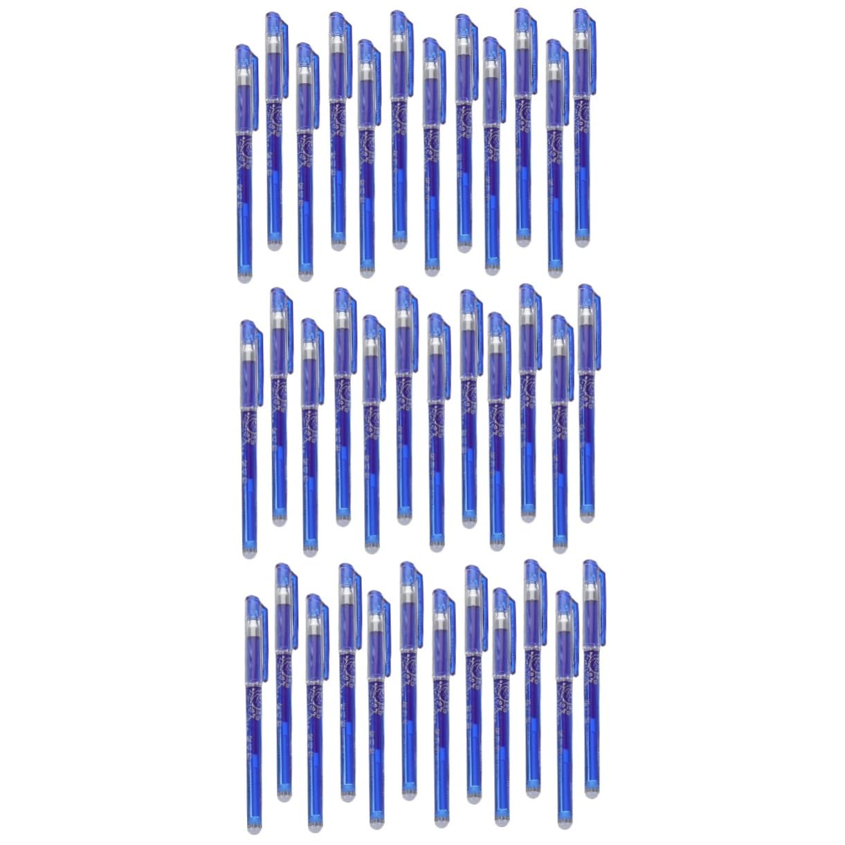 Tofficu 36pièces Effaçables à Encre Bleue Pour Étudiants Écriture Et Réécriture Facile Fournitures Scolaires