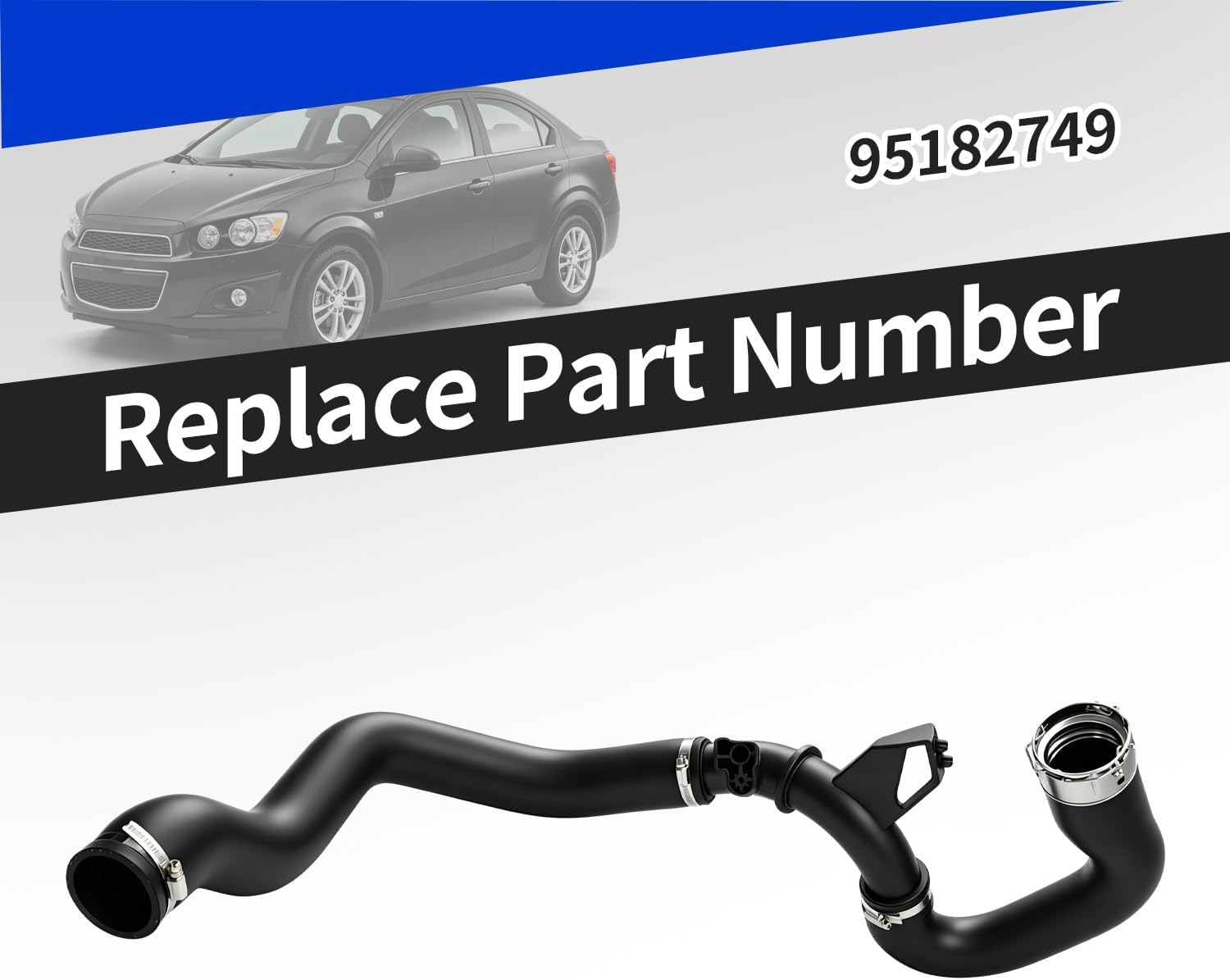 Turbocharger Intercooler Hose 95182749 96874707