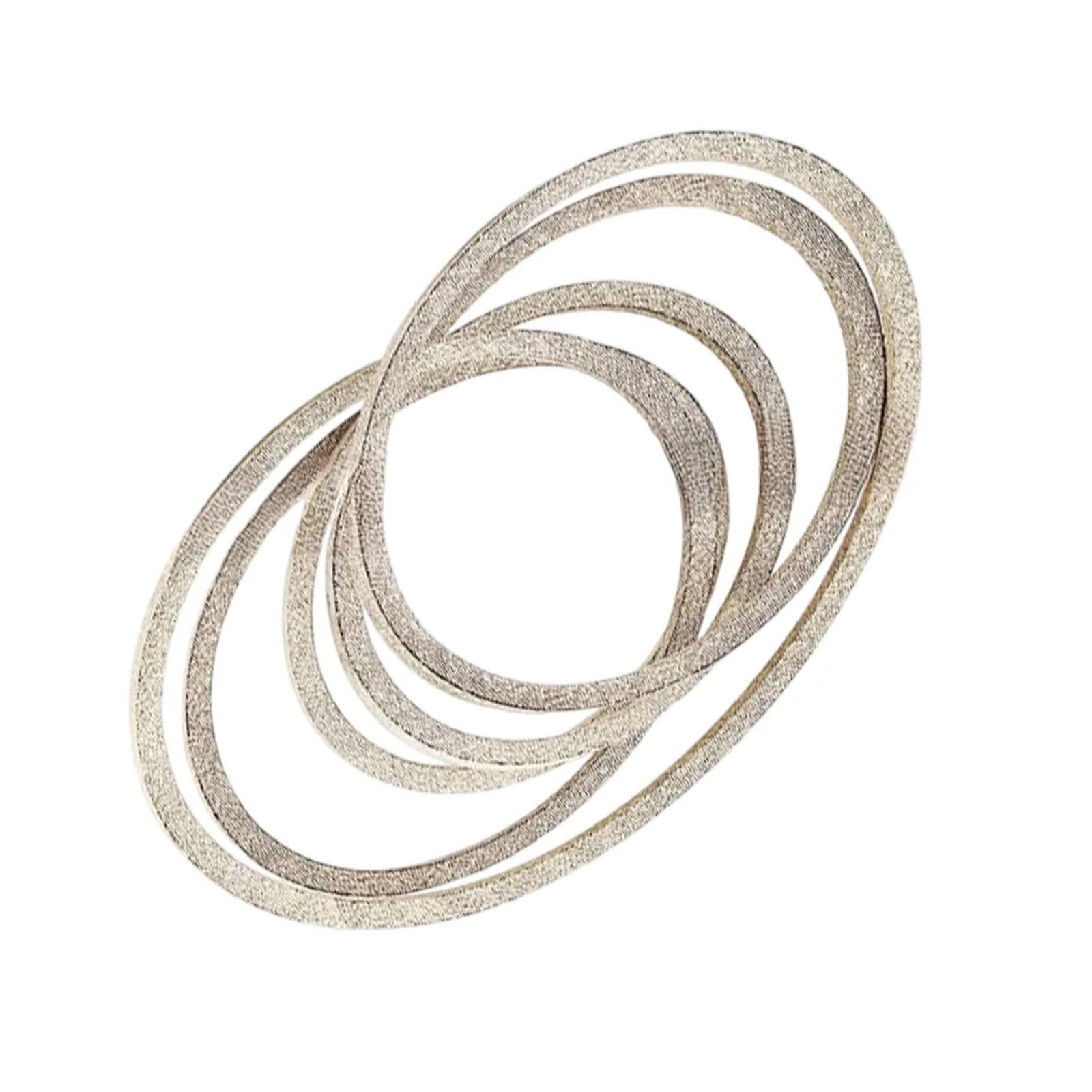 Genérico Correa de cortacésped, Compatible con Toro, 105-7790 Z500 Z550 | 105-7790-03, Z560, Z580, Z595, caucho y fibra de aramida, 5/8 x 226 pulg