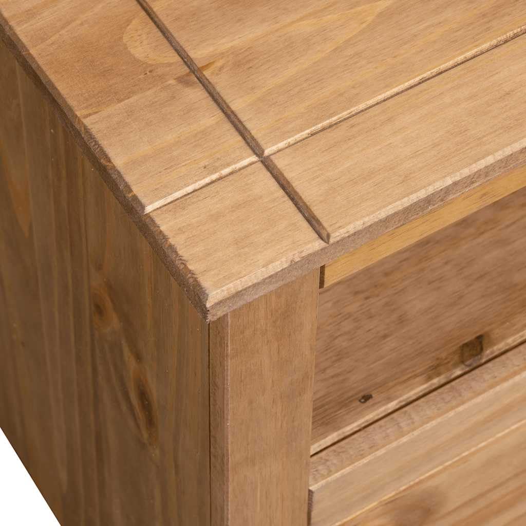 vidaXL Mobile Porta TV Angolare 93x49x49 cm Pino Massello Panama Range