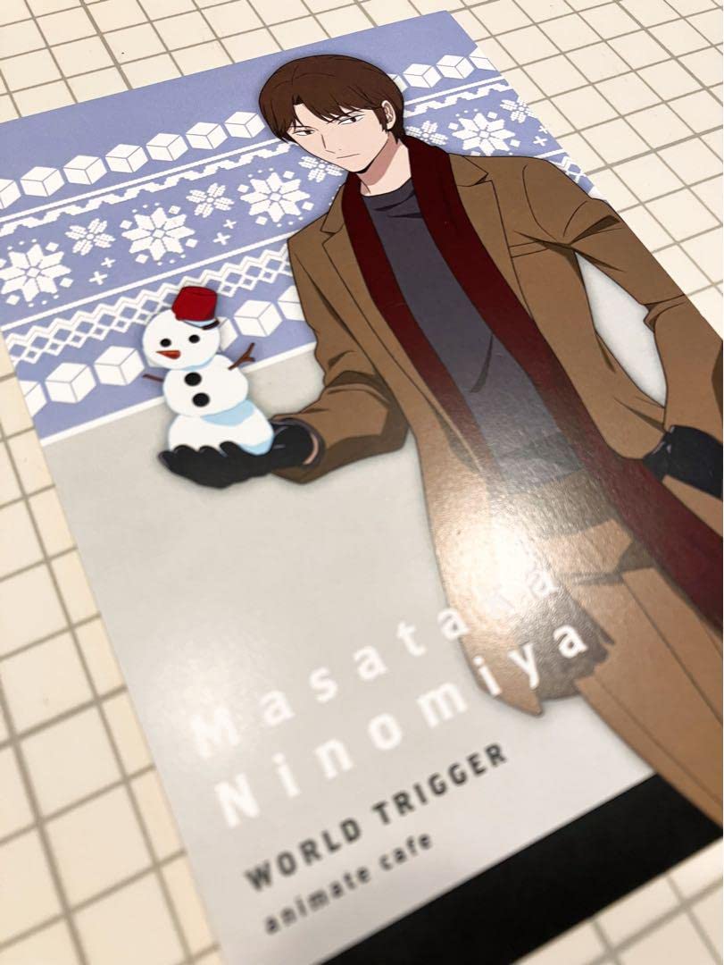 Amazon.co.jp: ワールドトリガー 二宮匡貴 アニメイトカフェ出張版