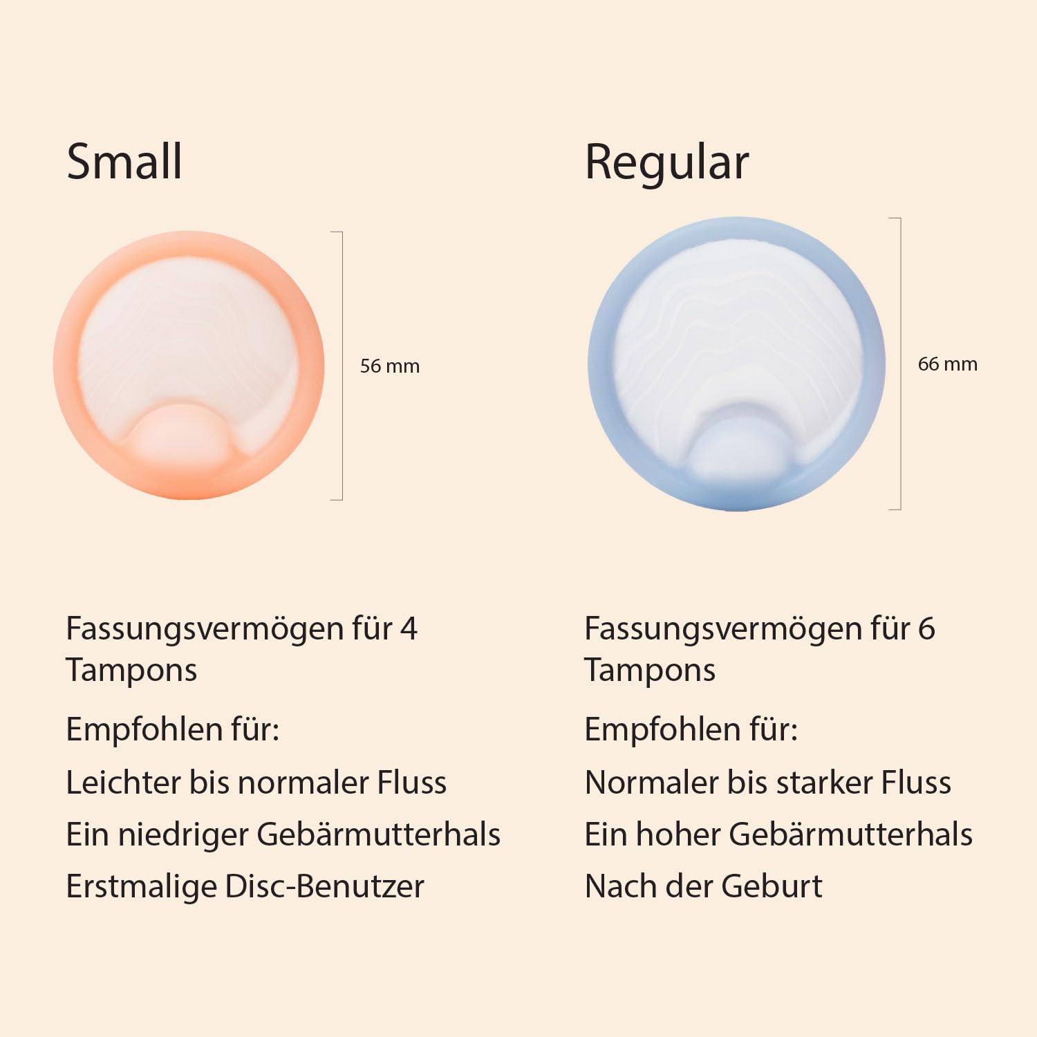 Saalt Menstruationsdisc – Wiederverwendbare Periodendisk für 12 Stunden Schutz – BPA- und Latexfrei – Einfaches Entfernen – Weich, Flexibel und Bequem