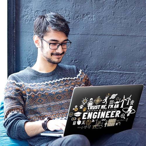 Image of Full Body Laptop Skin Bubble-Free| Laminated| Removable| HD Quality Sticker for Laptops Upto 15.6 Inches Compatible with Hp /Dell /Acer /Lenovo /Asus etc.(Engineer-221)