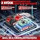 SundpeyPRO 21V Elektrische Akku-Astschere – Akku-Gartenschere mit zwei 2,0-Ah-Akkus und Bürstenlosem Motor – Akku Garten Schere mit max Schnittdurchmesser von 35 mm und Tragetasche für Obstgarten