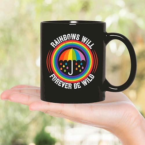 Miniatura 5 de Inspirational Gift Nature-themed Present, Couple Gift For Valentine's Day - Rainbow And Nature Inspired Gifts For Wild Hearts, For Him And Her 11oz