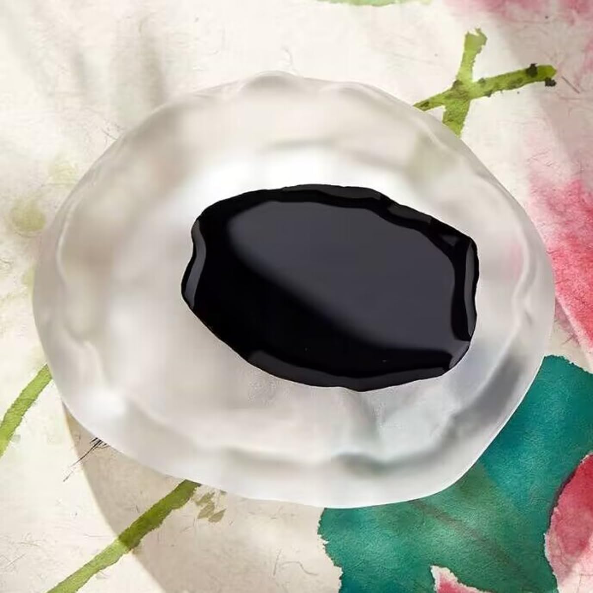 Chinese Calligraphy Ink Dish, Brush Rest Holder for Calligraphy
