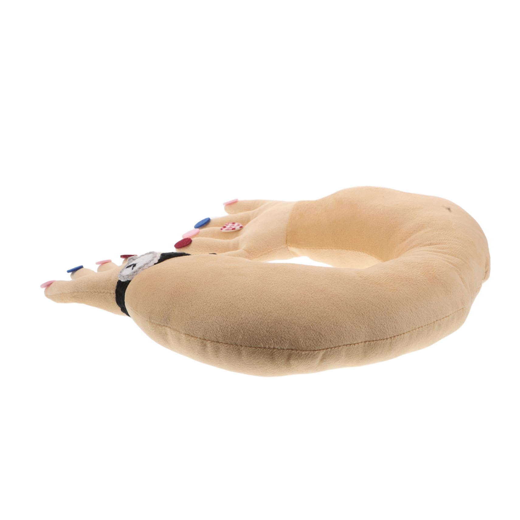 Almohada de Cuello Forma de Mano Divertida Cojín U Ergonómico y para Viaje Avión Coche y Oficina Almohada de Peluche Creativa para Descanso y Soporte Cervical