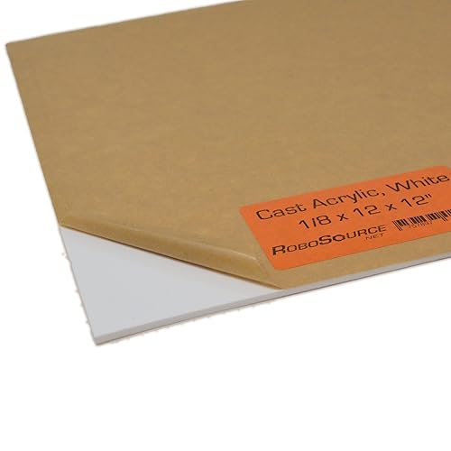 Miniatura 6 de Hoja de plástico acrílico, acrílico fundido para cortegrabado láser, color vibrante sólido, 12 x 12 x 0.118 pulgadas (18 pulgadas), hoja de