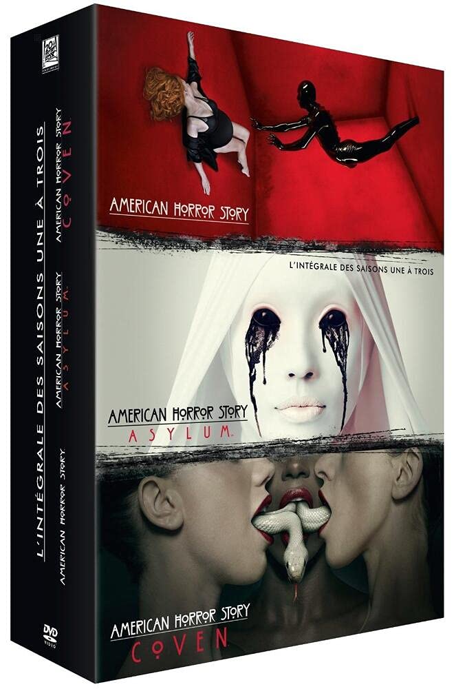 Coffret american horror story, saisons 1 à 3